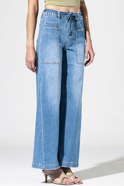 Blue Ribbon Wide Leg Jean