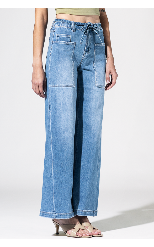 Blue Ribbon Wide Leg Jean