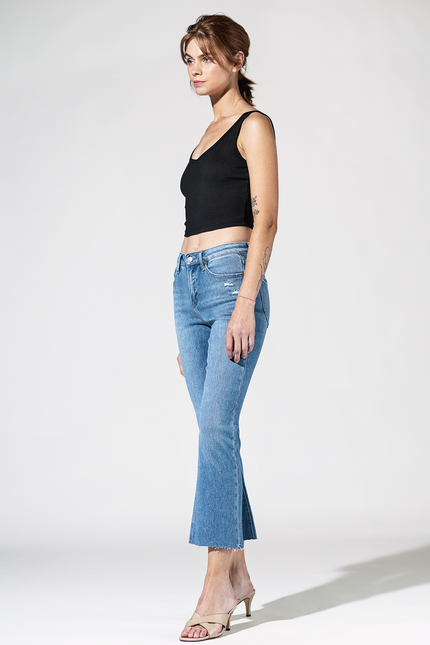 Clementine Cut Cropped Jeans