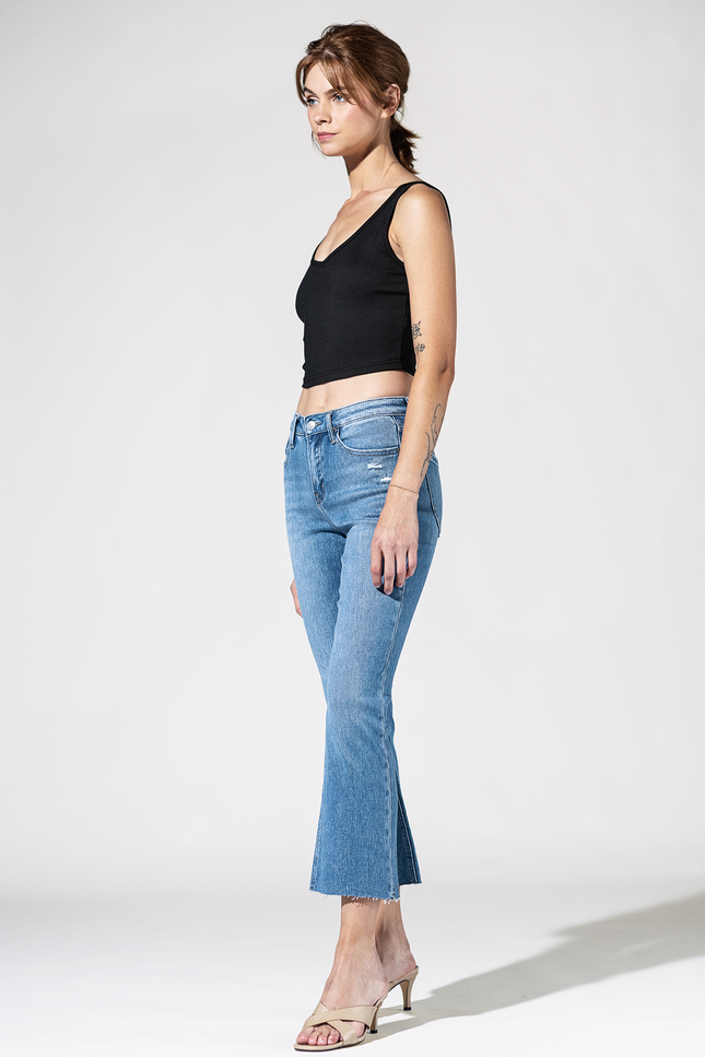Clementine Cut Cropped Jeans