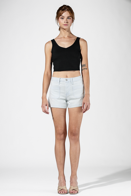 Pensacola Pinstripe Patch Pocket Shorts