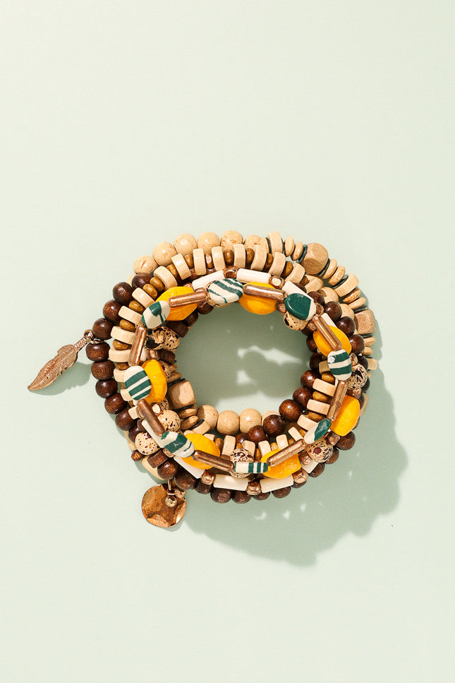 Natural Beauty Beaded Bracelet