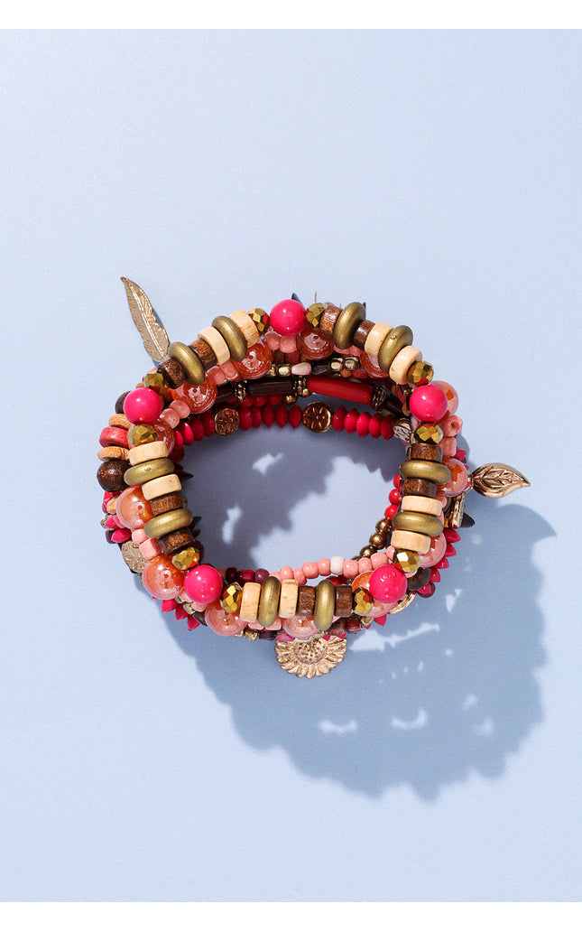 Ruby Glow Bracelet
