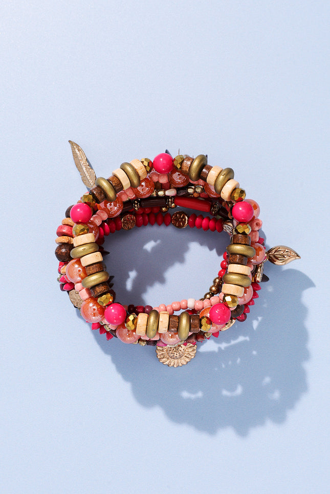 Ruby Glow Bracelet