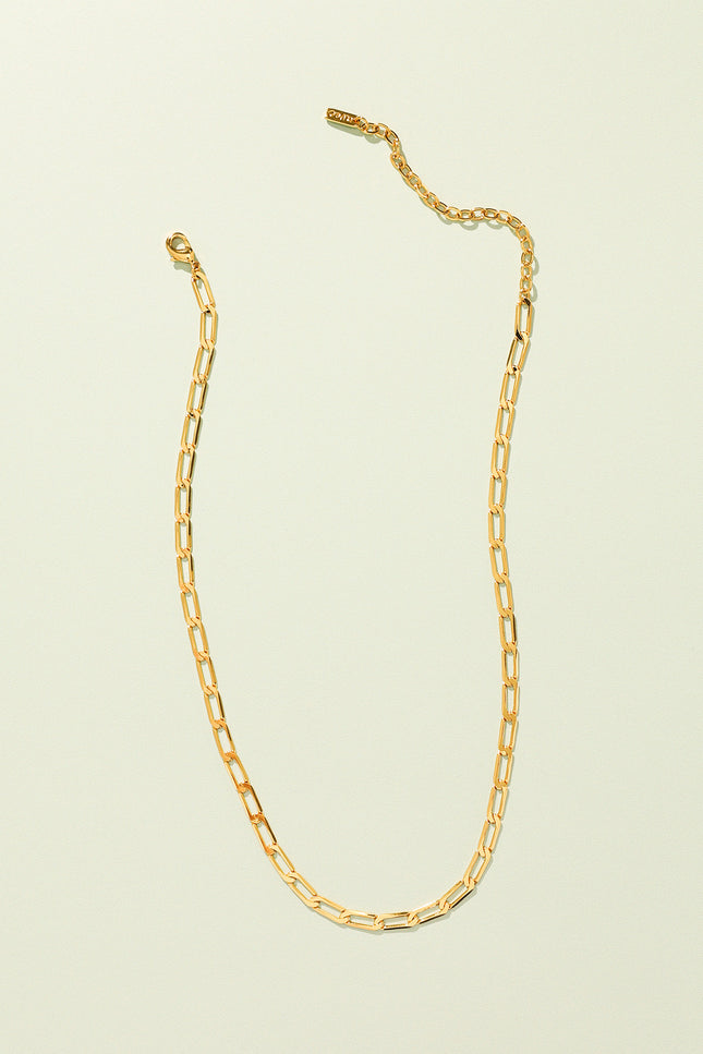 18k gold-plated Classic Chain Necklace
