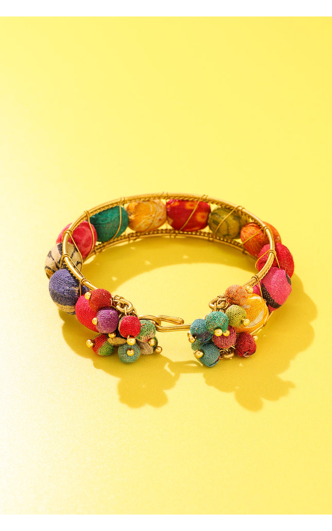 Vibrant Harmony Wire Bracelet