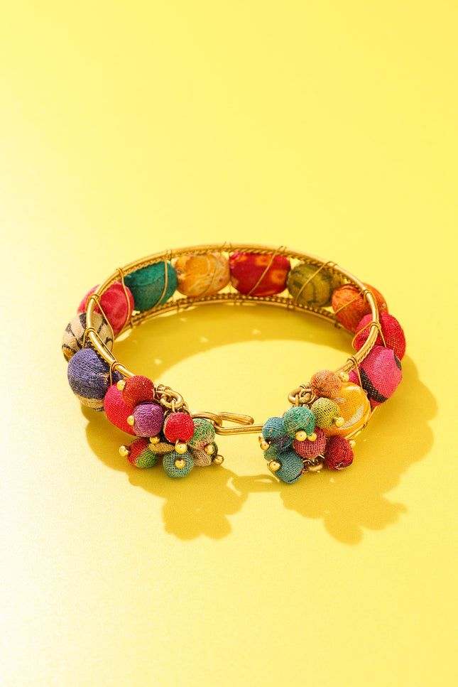 Vibrant Harmony Wire Bracelet