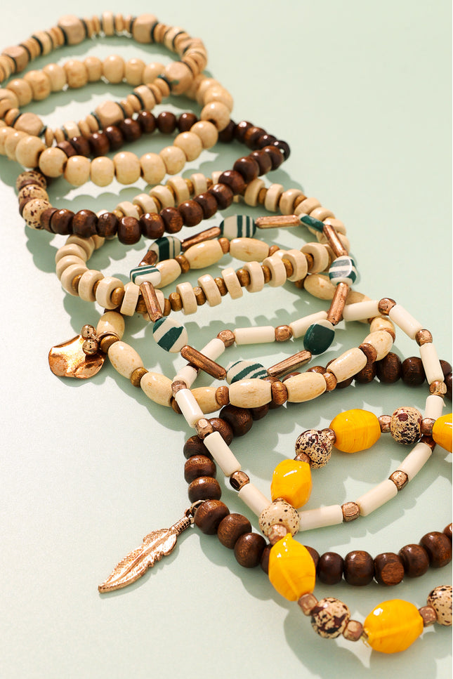 Natural Beauty Beaded Bracelet