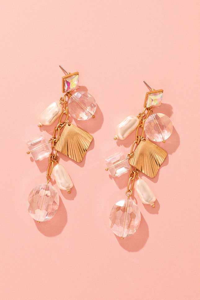 Crystal Dangle Earrings