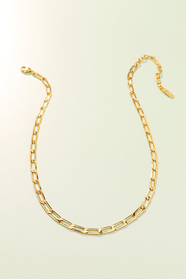 18k gold-plated Classic Chain Necklace