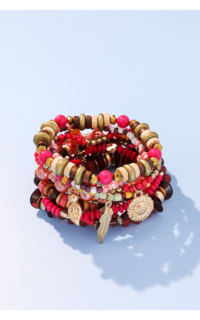 Ruby Glow Bracelet