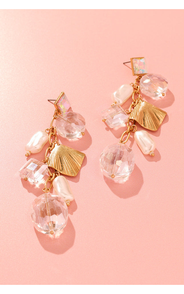 Crystal Dangle Earrings