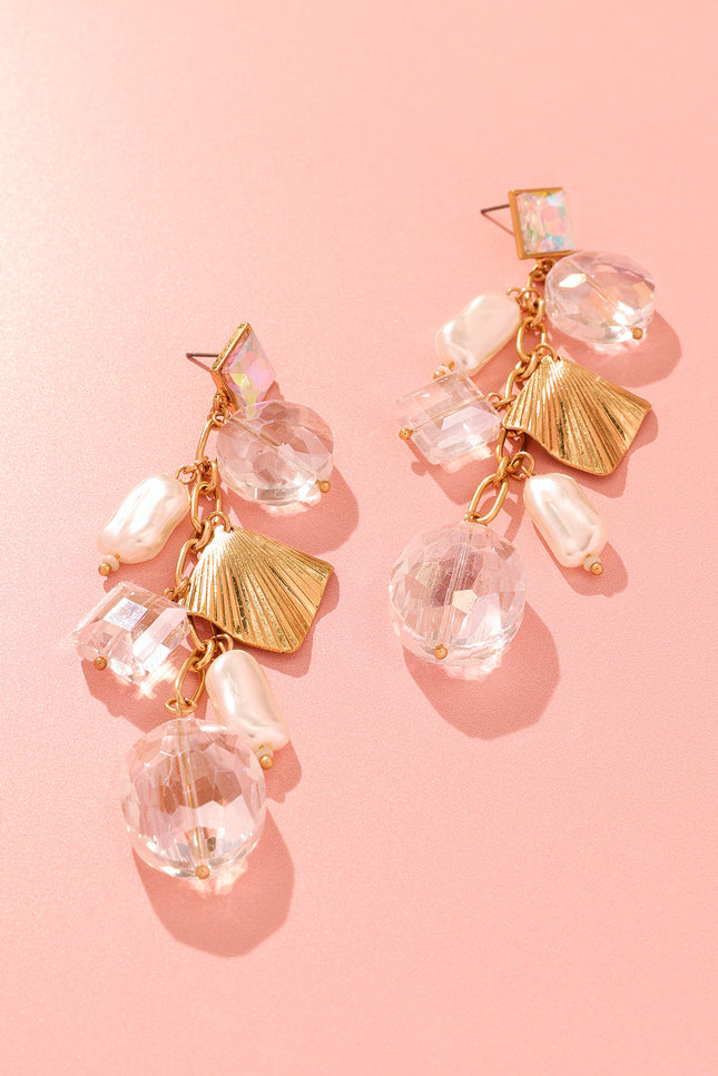 Crystal Dangle Earrings