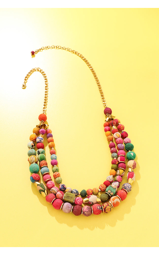 Vibrant Bead Extravaganza Necklace