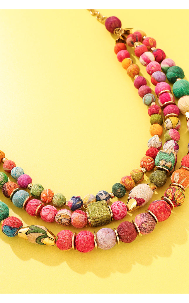 Vibrant Bead Extravaganza Necklace