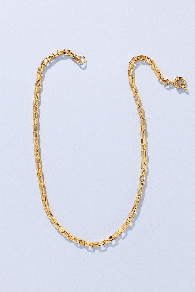18k gold-plated Link Chain Necklace