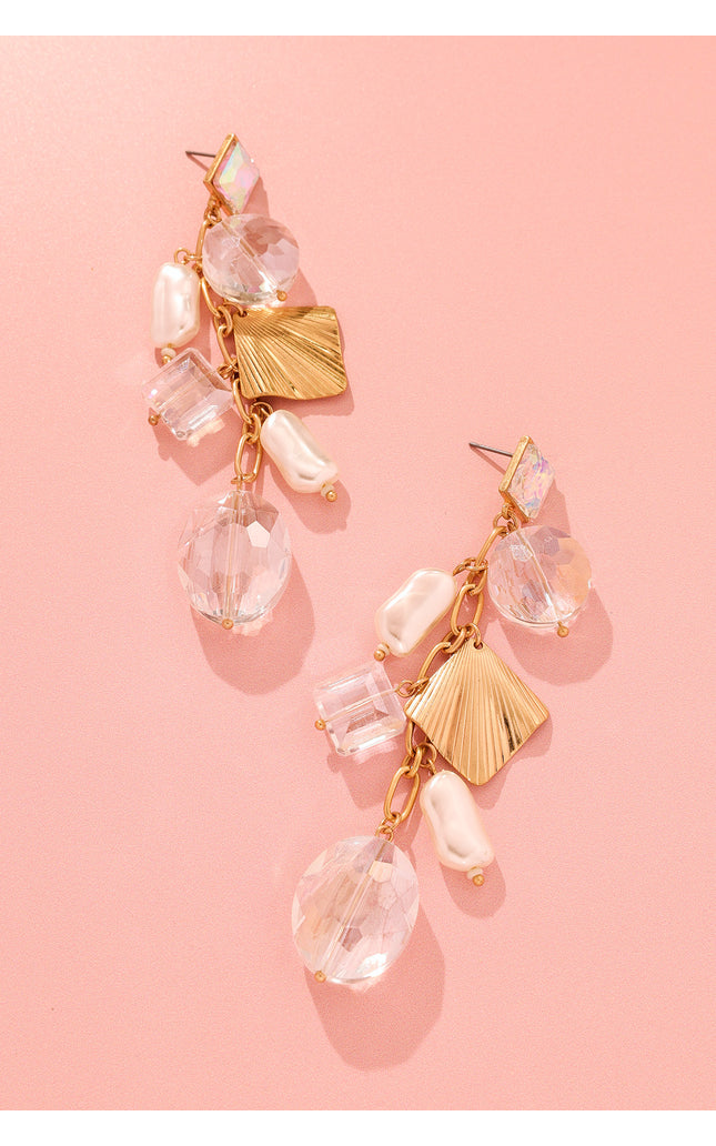 Crystal Dangle Earrings