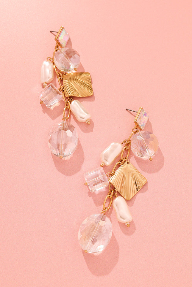 Crystal Dangle Earrings