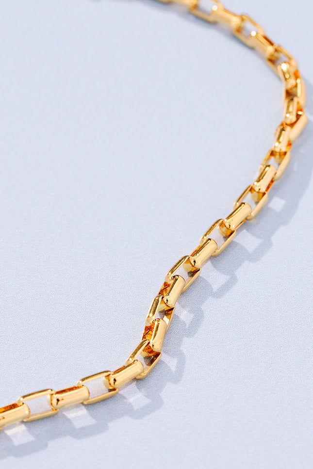 18k gold-plated Link Chain Necklace