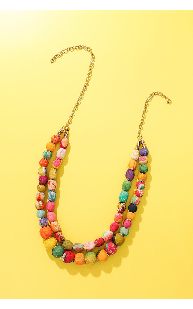 Vibrant Beaded Necklace