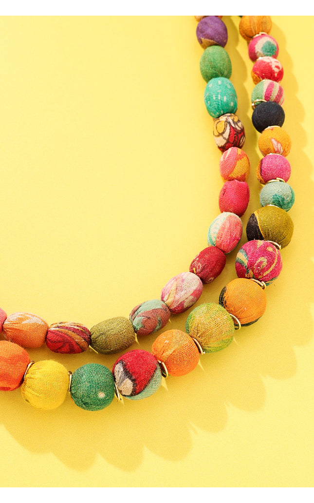 Vibrant Beaded Necklace