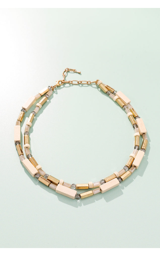 Ivory Gold Necklace