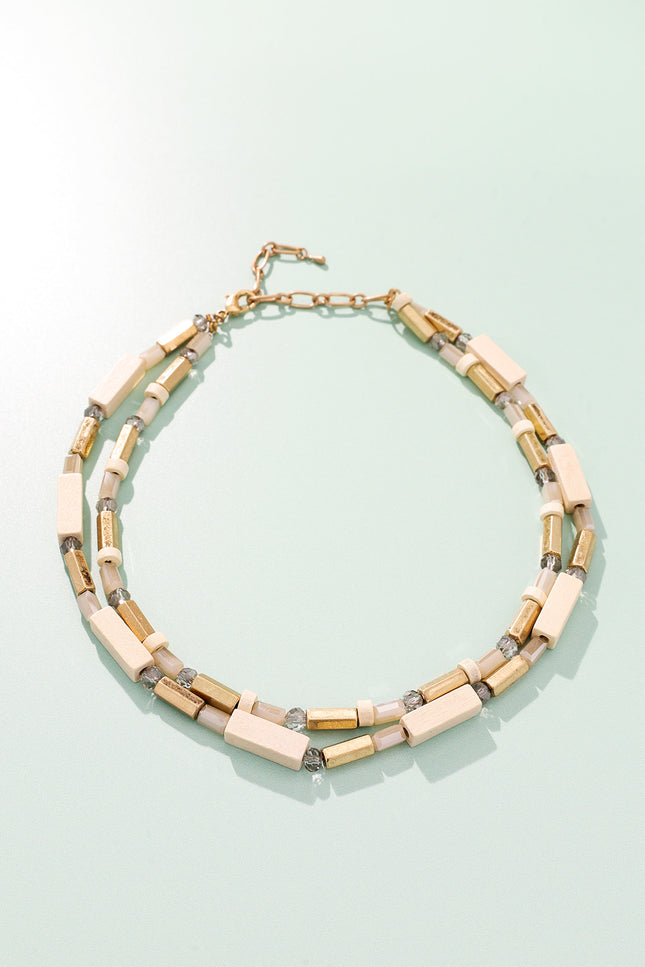 Ivory Gold Necklace
