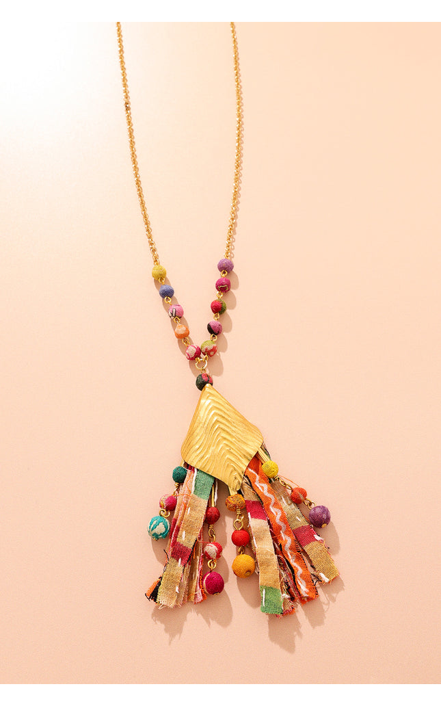 Golden Flair Necklace