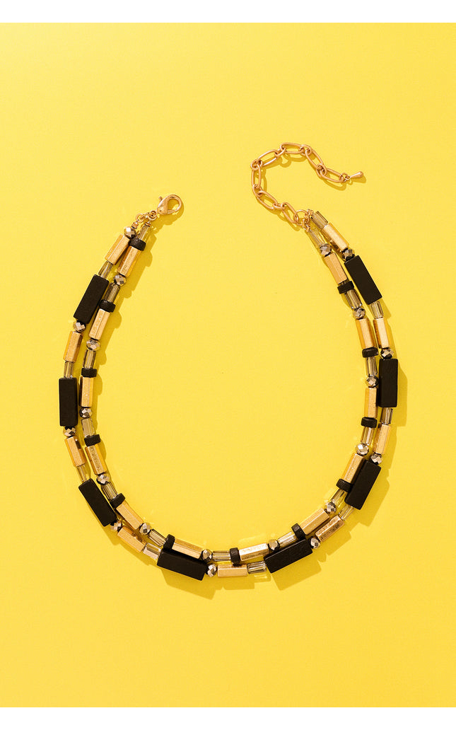 Midnight Gold Necklace