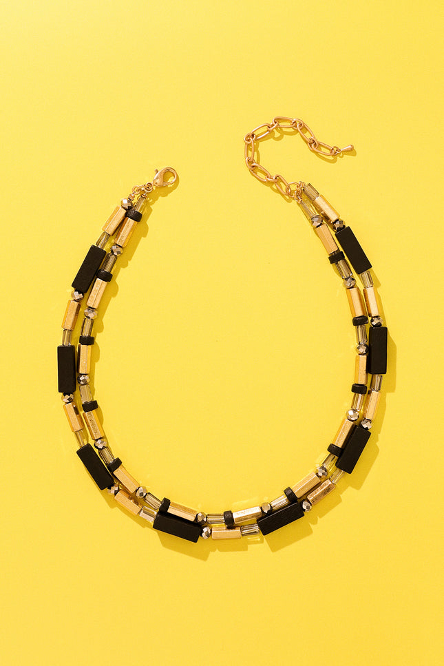 Midnight Gold Necklace