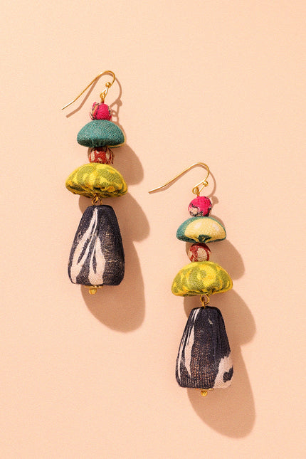 Variety Shapes Multicolored earrings