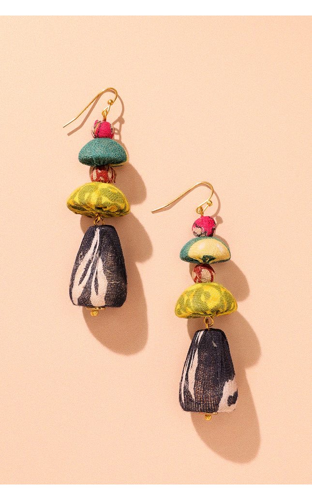 Variety Shapes Multicolored earrings