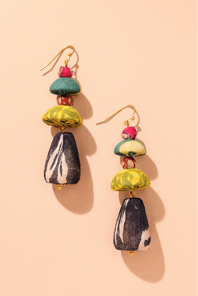 Variety Shapes Multicolored earrings