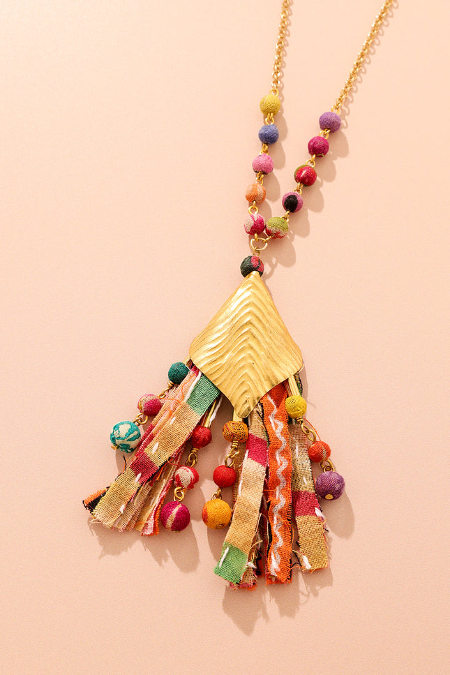 Golden Flair Necklace