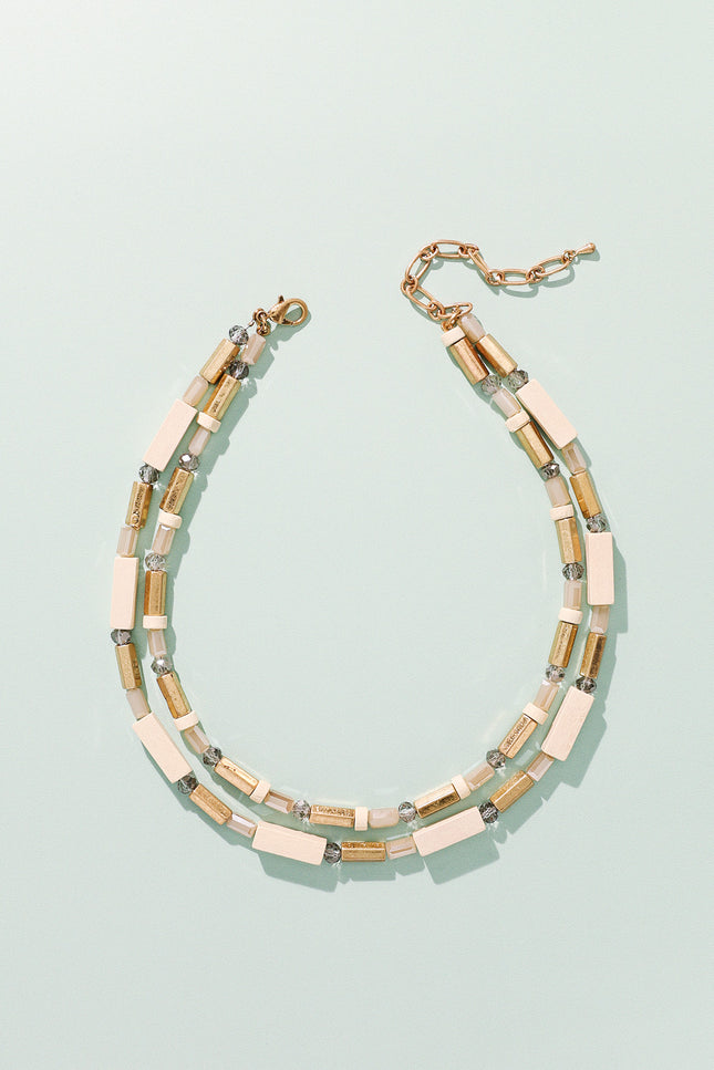 Ivory Gold Necklace