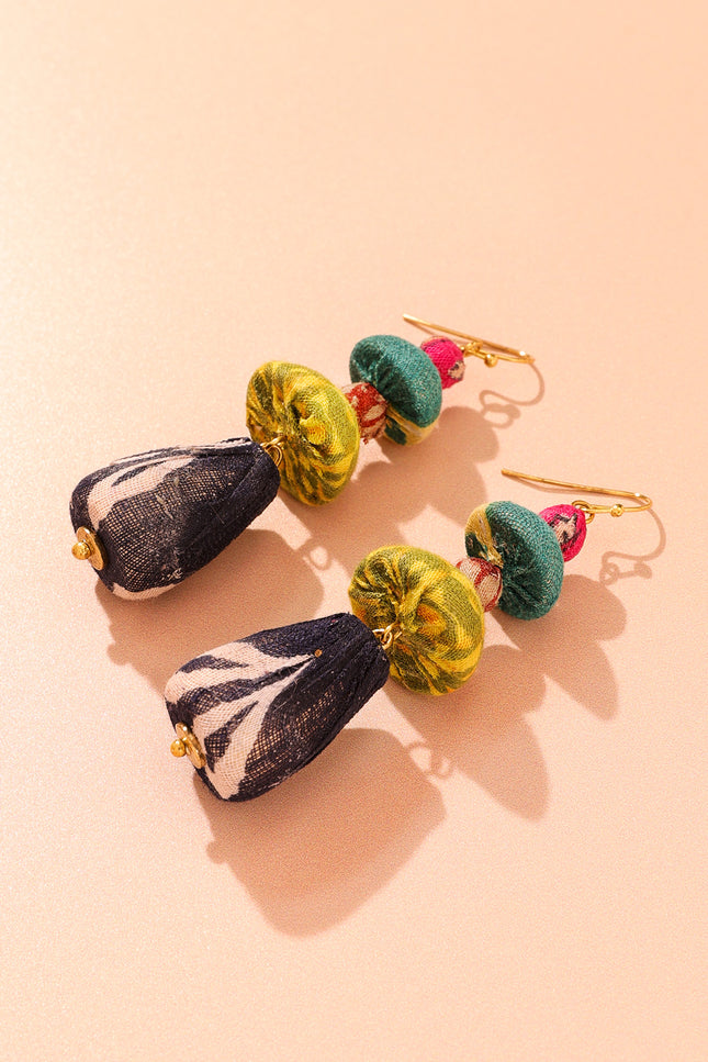 Variety Shapes Multicolored earrings