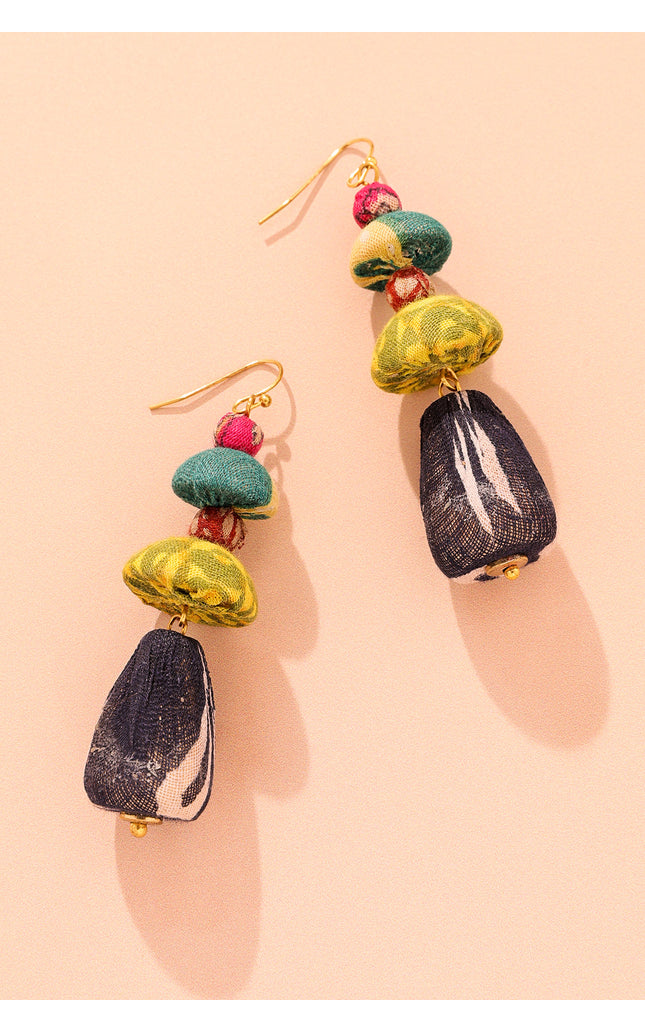 Variety Shapes Multicolored earrings