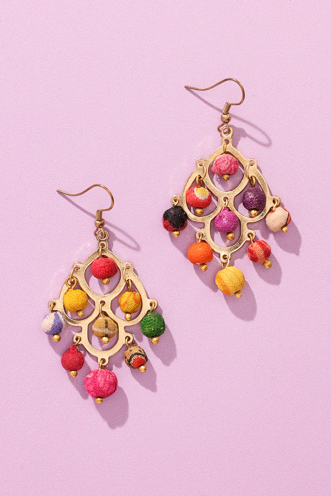 Multicolor Drop Earrings