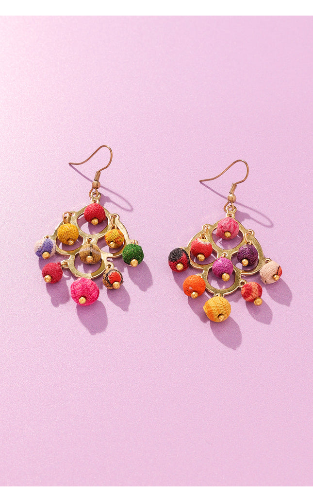 Multicolor Drop Earrings