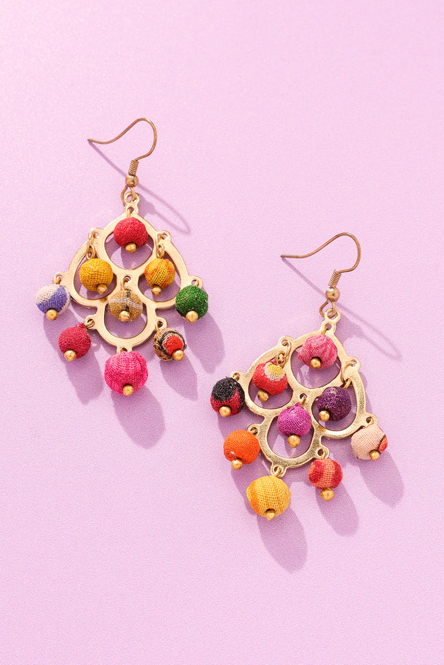 Multicolor Drop Earrings