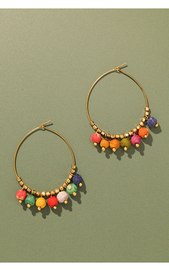 Charming Hoop Earrings