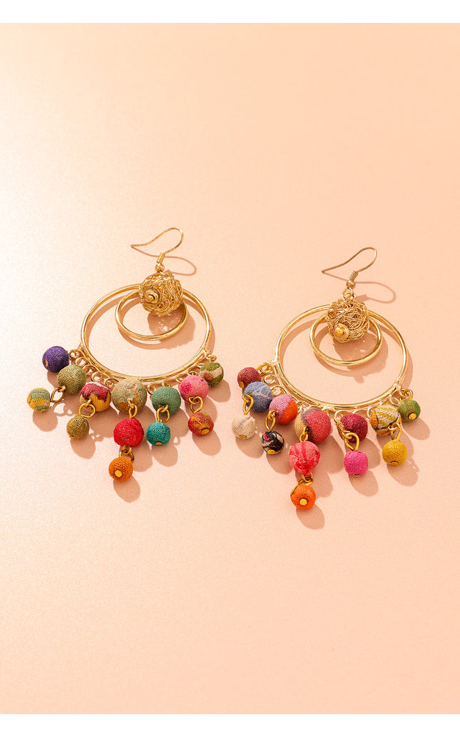 Carousel Circular Earrings