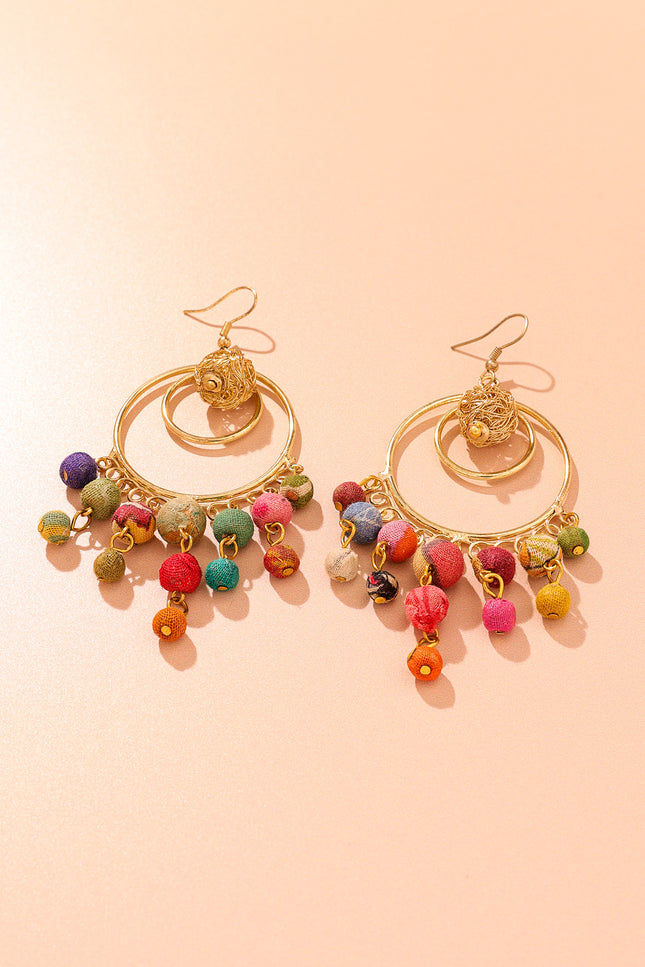 Carousel Circular Earrings