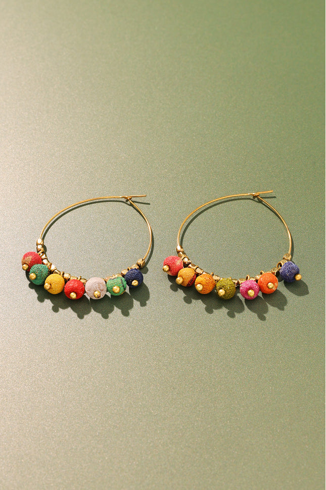 Charming Hoop Earrings