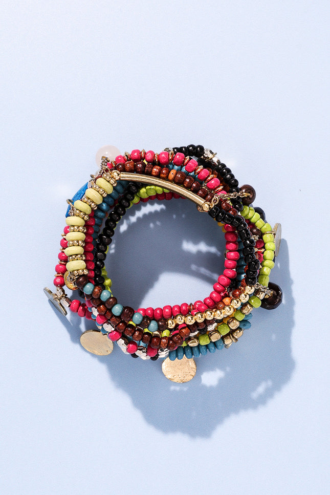 Boho Rainbow Bracelet