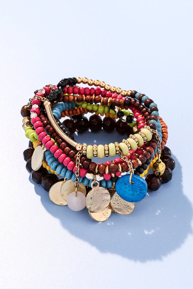 Boho Rainbow Bracelet