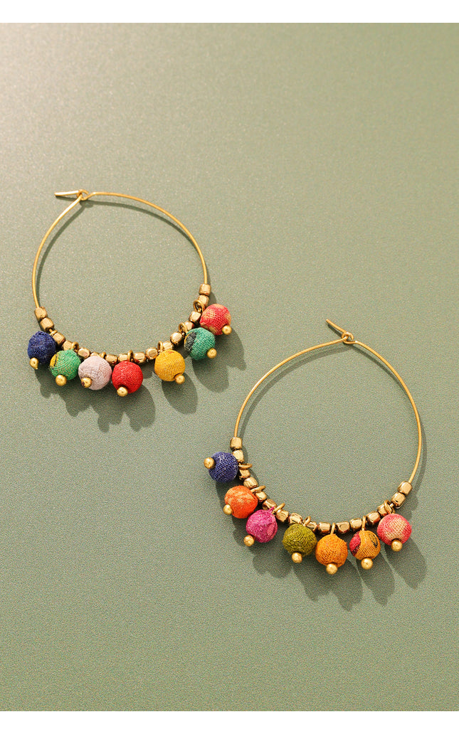 Charming Hoop Earrings