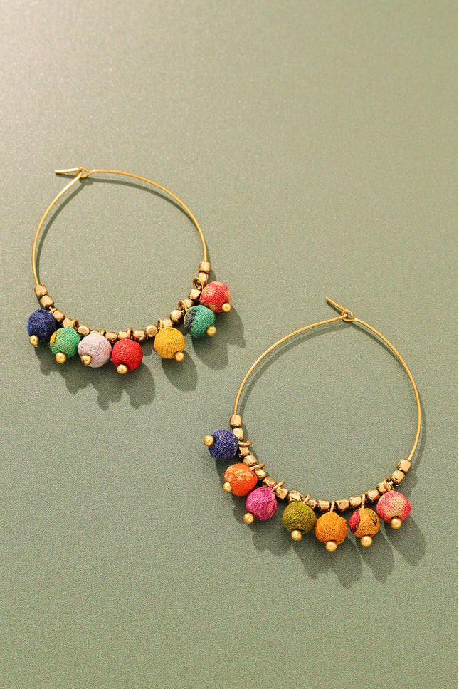 Charming Hoop Earrings