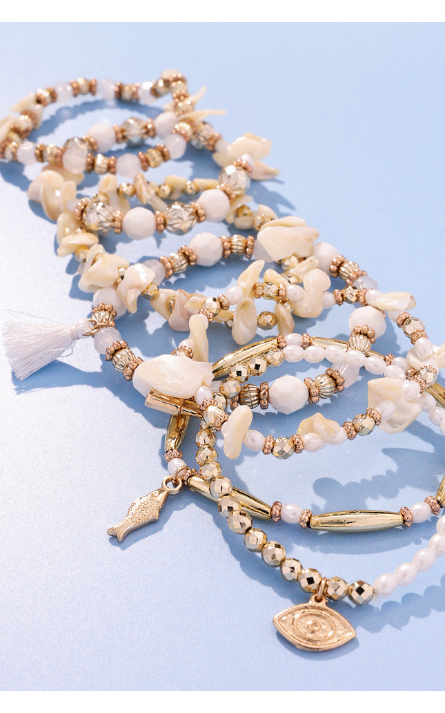 Ivory Cascade Bracelet