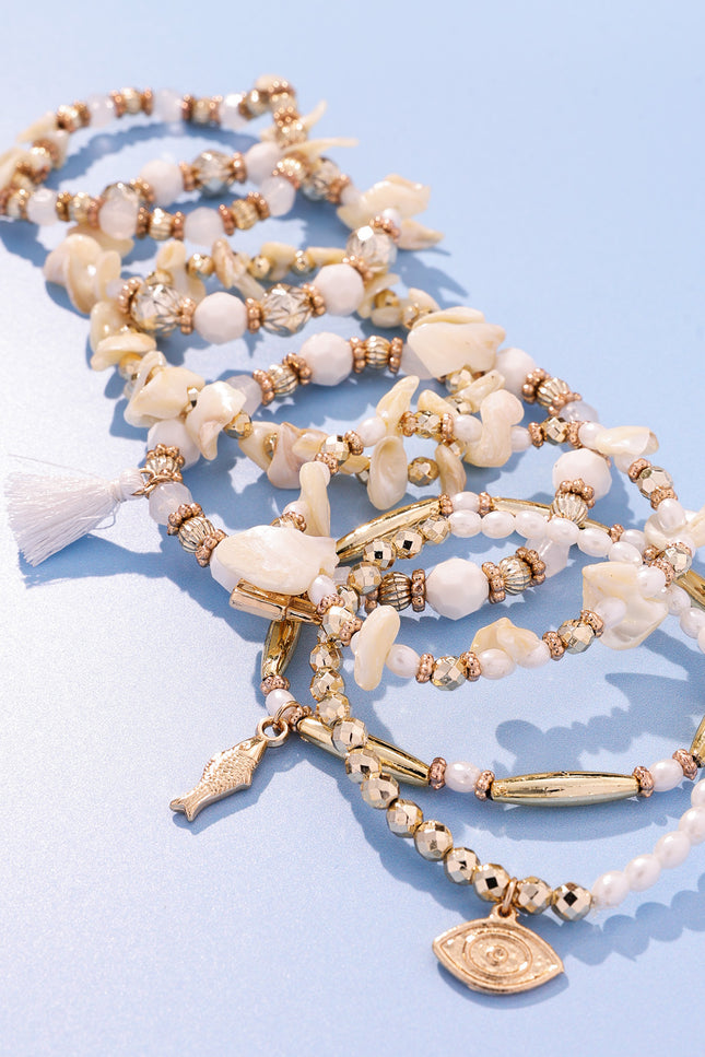 Ivory Cascade Bracelet